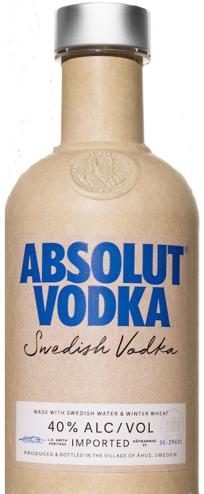 new product with cardboard bottle